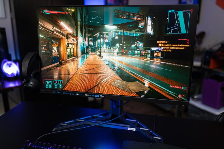 Cyberpunk 2077 no Lenovo Y32p-30.