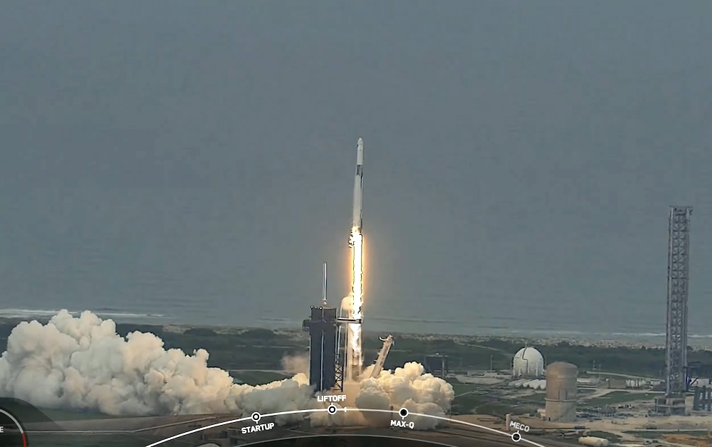 Watch NASA successfully launch all-private mission to ISS - Vimarsana News