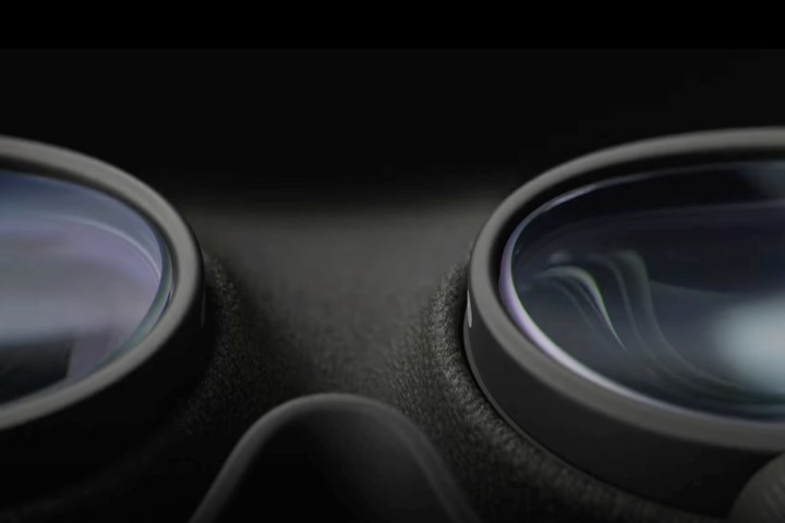 Zeiss lenses inside the Apple Vision Pro headset.