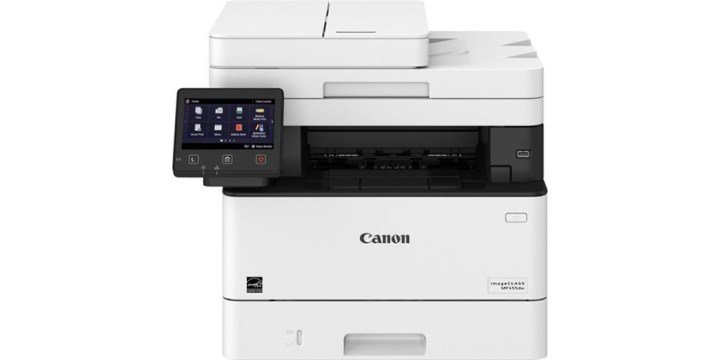 The Canon MF455dw Laser Printer with Fax on a white background.