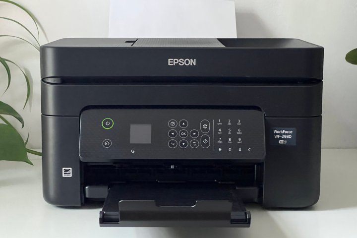 Epson's WorkForce WF-2930 is compact and stylish.