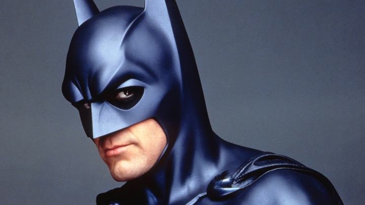 George Clooney as Batman in Batman & Robin