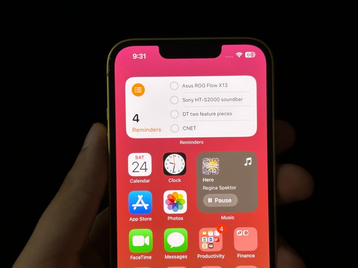 Widgets interactifs sur iOS 17.