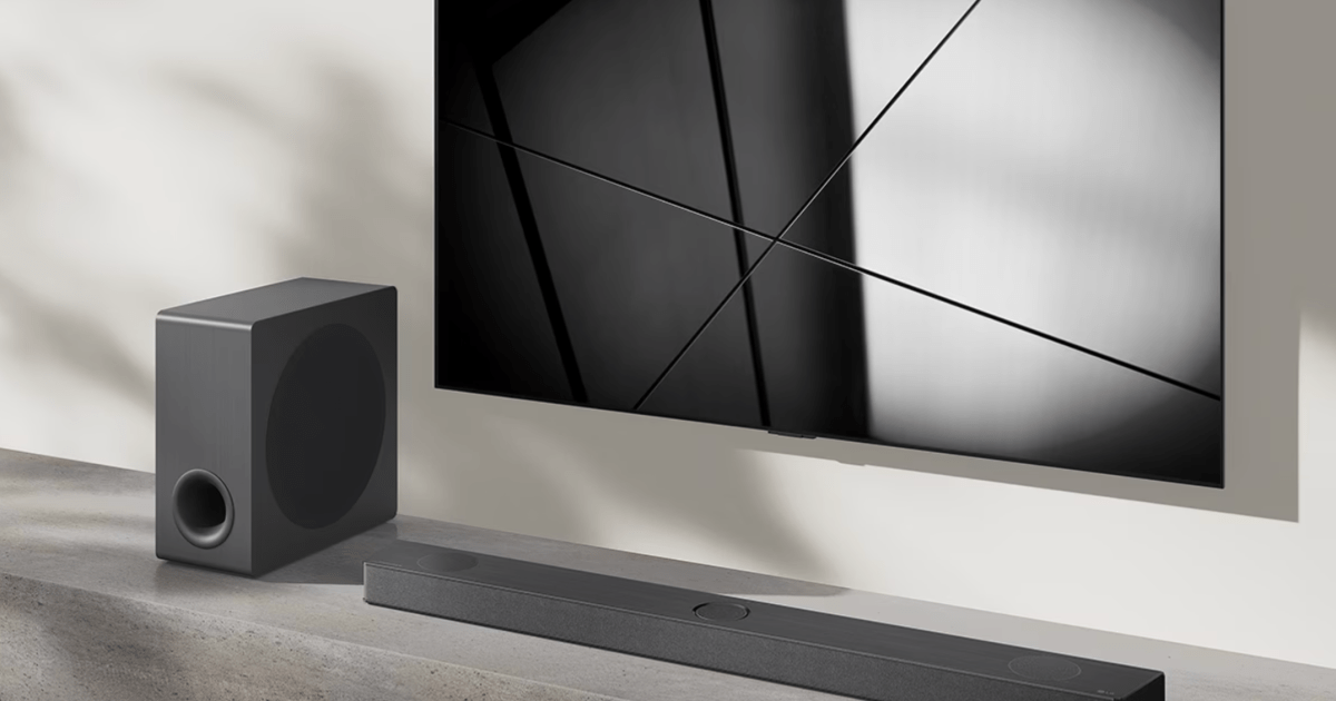 Often $1,200, this LG soundbar with Dolby Atmos is $700
