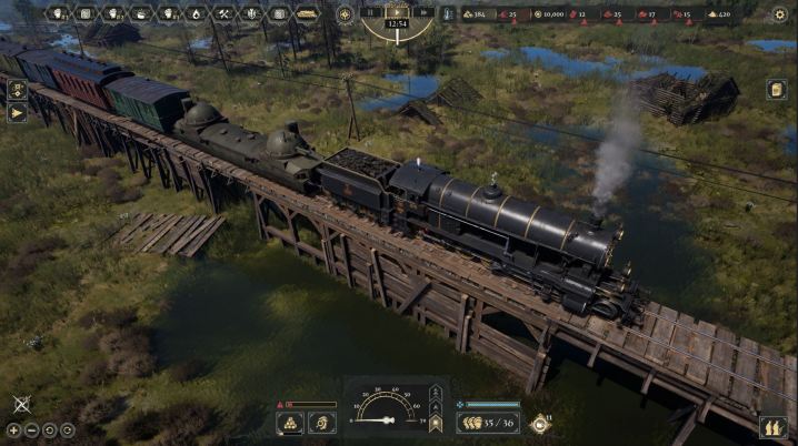 EMBARGO LE 11 JUIN : gameplay du train depuis Last Train Home