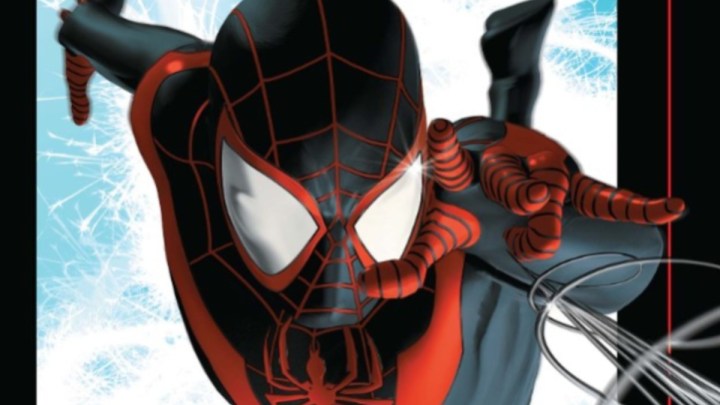 Cover art for Bendis' run on Utlimate Comics: Spider-Man issue 1
