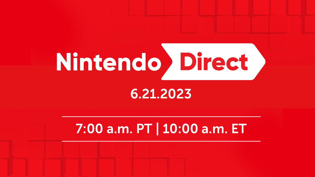 Key art for the June 2023 Nintendo Direct.
