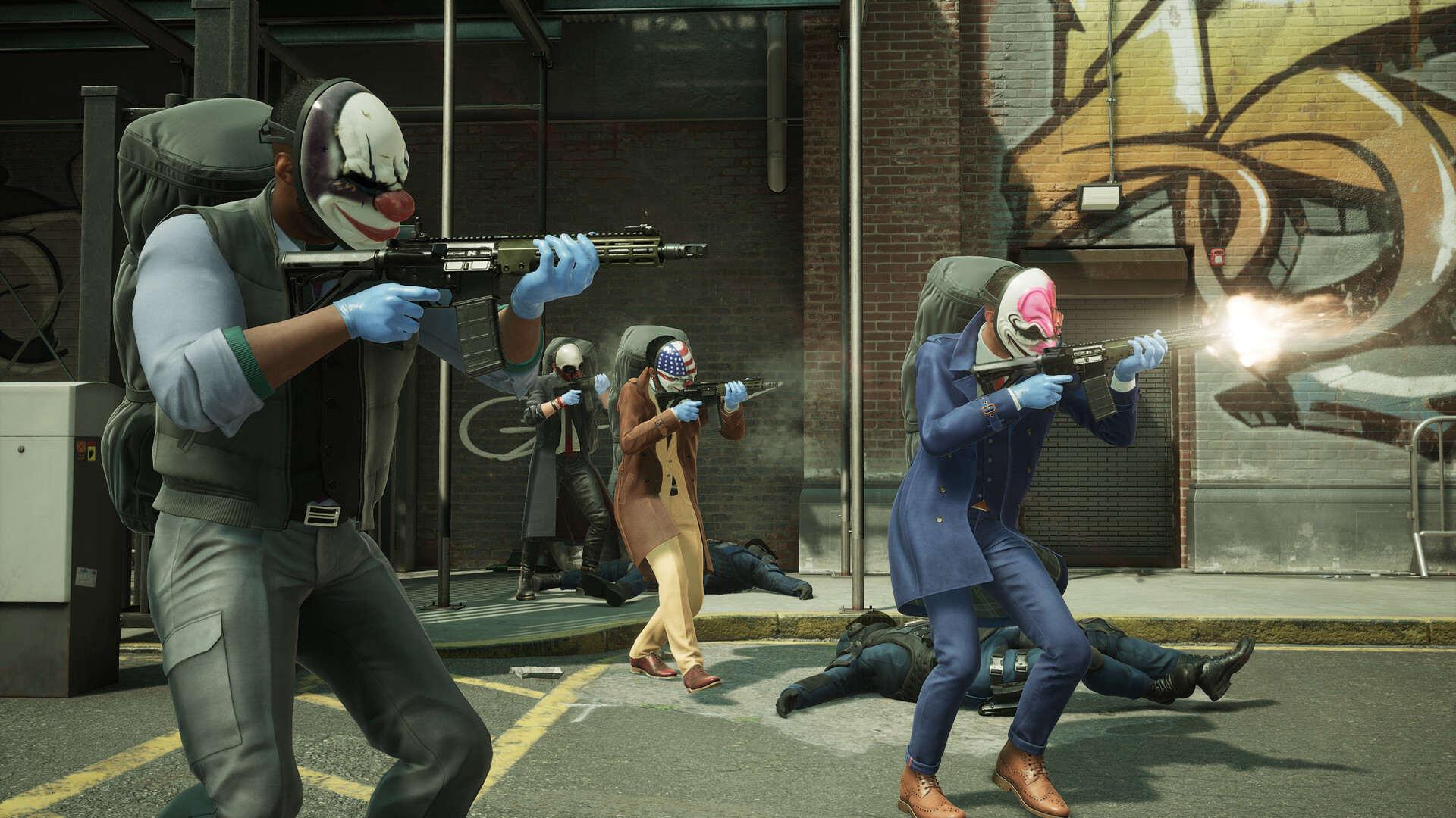 Payday 3 looks like a solid 4 play coop game! I've never played a payd