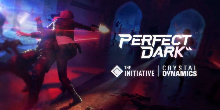 Artwork for Crystal Dynamics and The Initiative's Perfect Dark partnership 