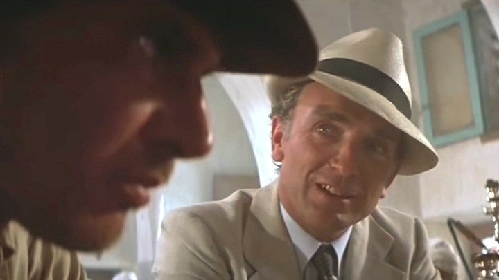 René Belloq in Raiders of the Lost Ark. 