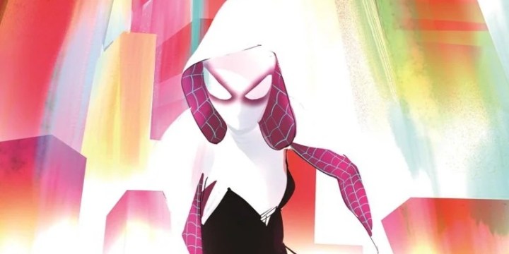 Cover art for Jason Latour and Robbi Rodriguez's run of Spider-Gwen