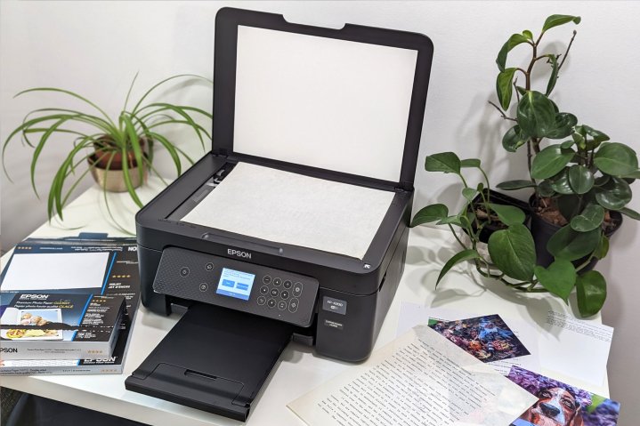 O Expression Home XP-4200 inclui um scanner de mesa de alta resolução.