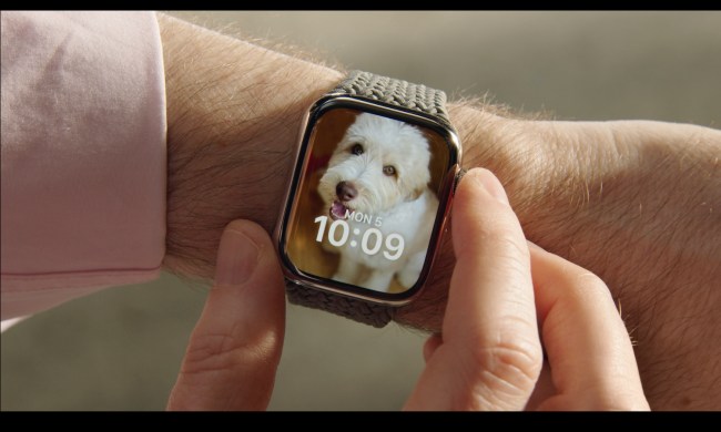 A screenshot from Apple's WatchOS.