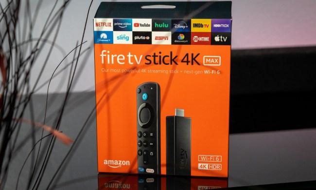 The box for the Amazon Fire TV Stick 4K Max.
