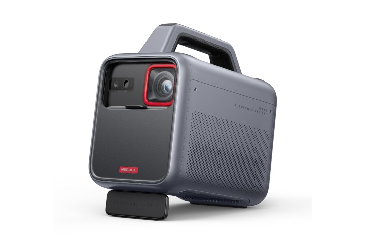 The Anker Nebula Mars 3 outdoor projector.