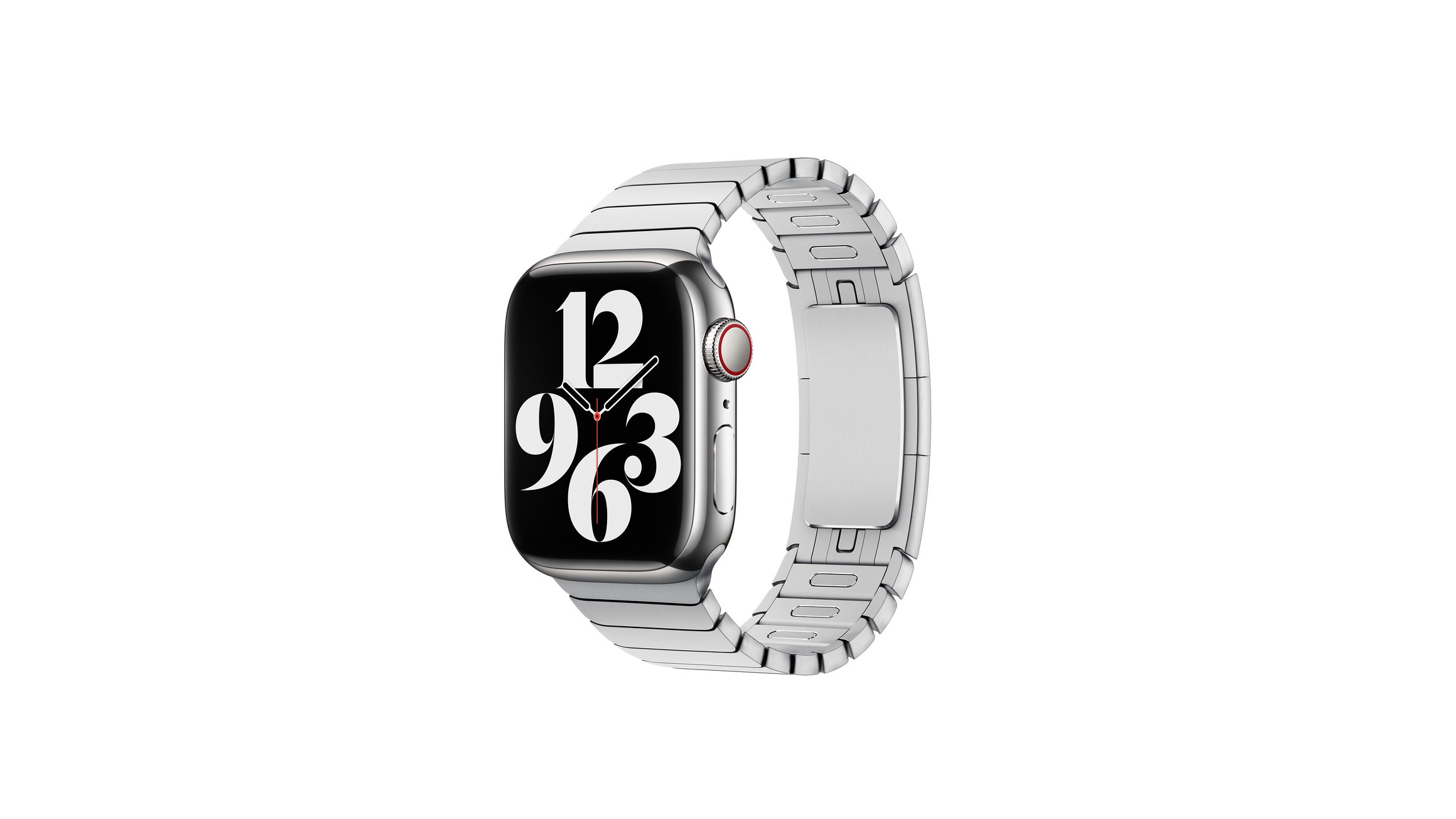 Apple Link Bracelet in silver
