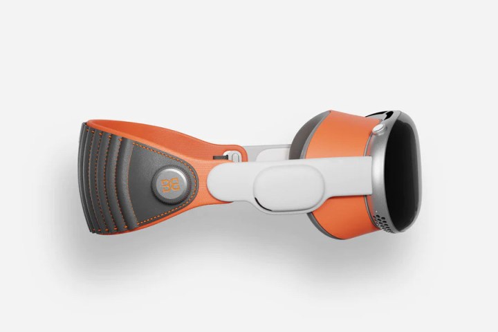 BandWerk's Vision Pro headset in Orange.