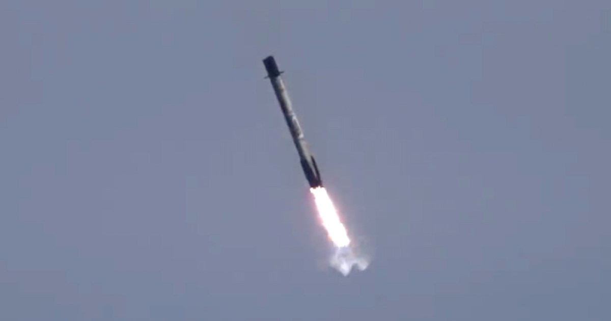 Regardez cette superbe vidéo d’une fusée SpaceX qui rentre à la maison