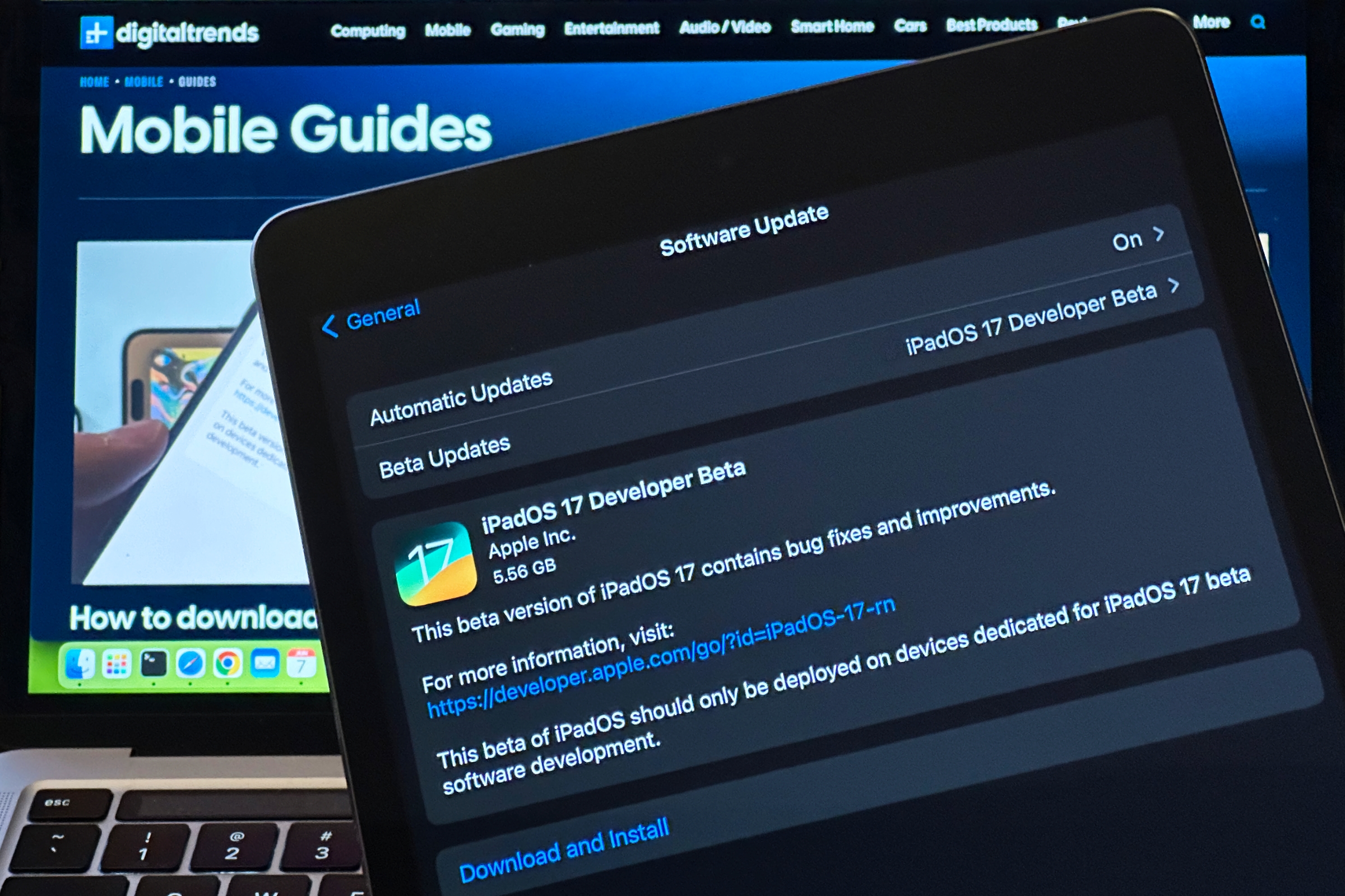 How to download the iPadOS 17 beta on your iPad right now - Vimarsana News