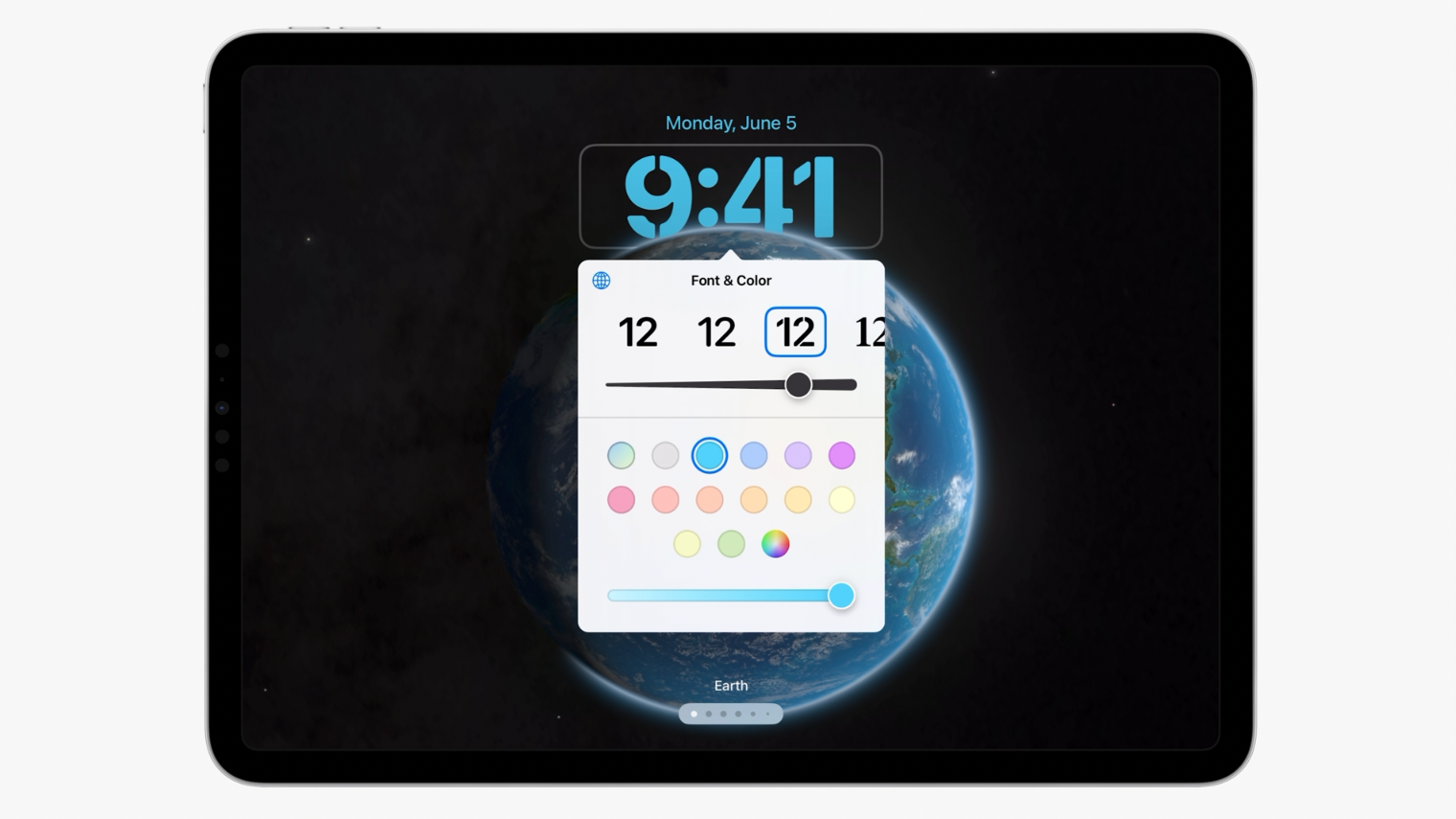 New Lock Screen for iPadOS 17.