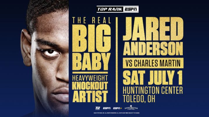 Jared Anderson and Charles Martin promotional poster.