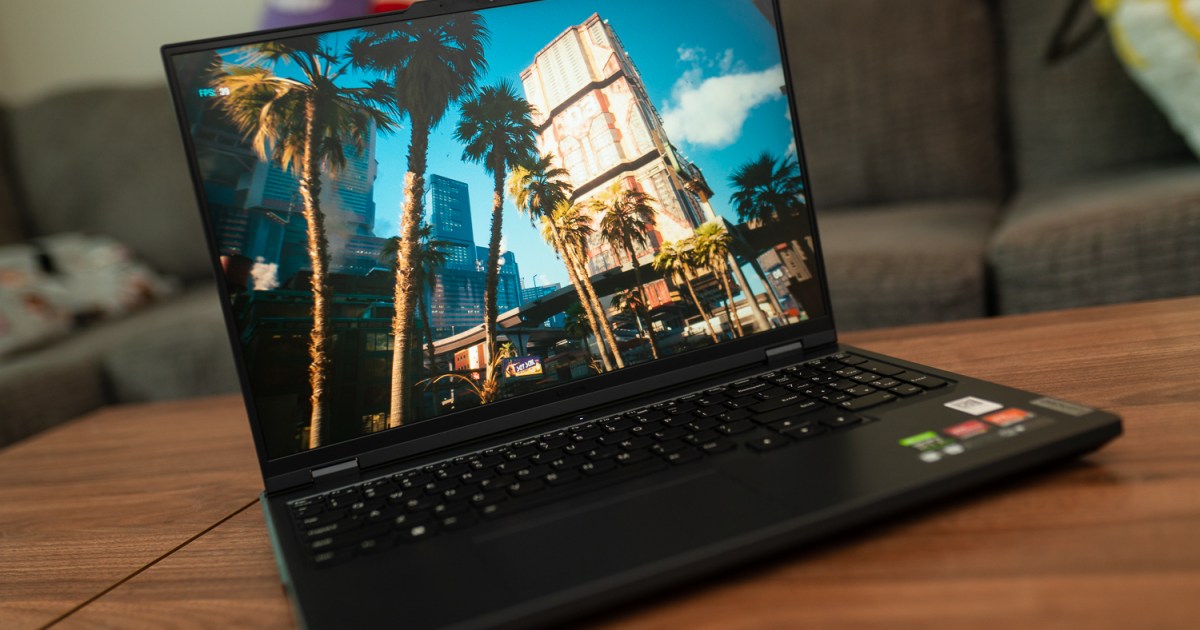 Lenovo Legion Pro 5 gaming laptop with an RTX 4070 is $400 off