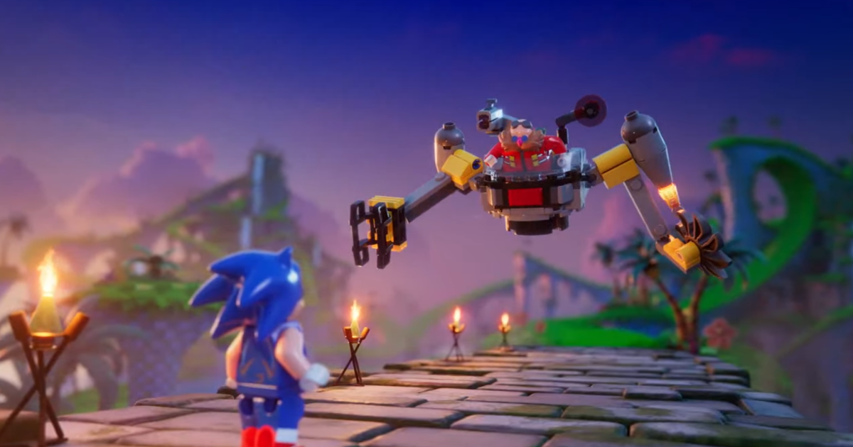 LEGO Dimensions - Sonic the Hedgehog Free Roam Gameplay (Sonic Adventure  World) 