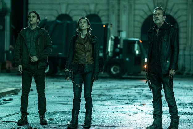 The Walking Dead: Dead City zeigt Maggie, Negan und einen mysteriösen Mann mitten in einem dunklen Manhattan