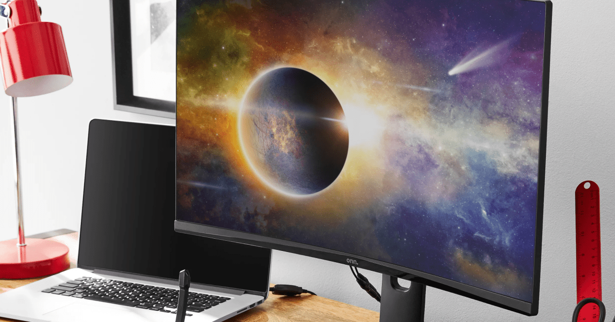 This sleek 27-inch QHD curved gaming monitor is discounted to $189