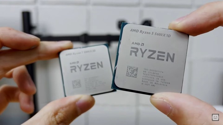 AMD Ryzen 5 5600X3D.