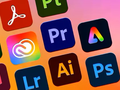 Adobe Creative Cloud Suite apps list