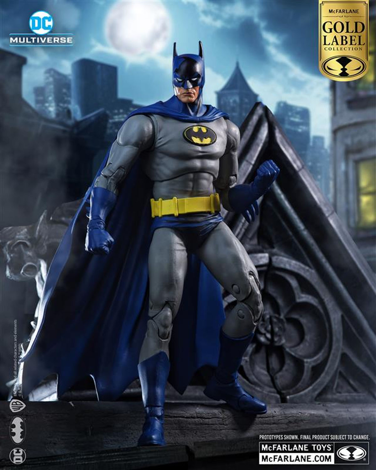 Figura do Batman Knightfall da McFarlane Toys.