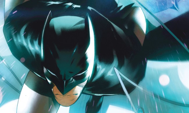 Batman attacking in cover image for Batman The Brave and the Bold issue #1.