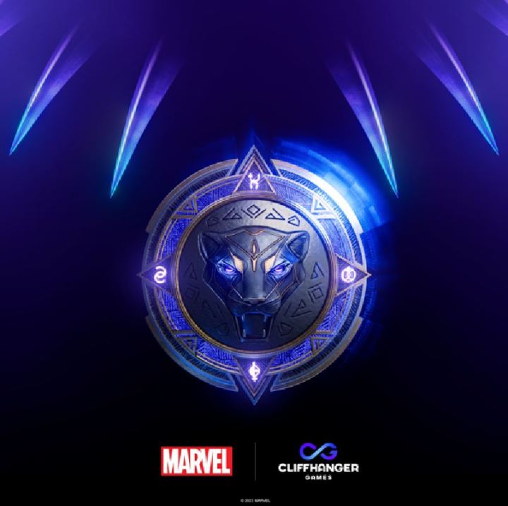 Announcement key art for EA's Black Panther game. 