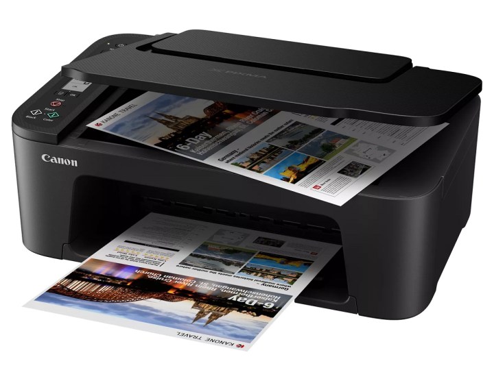 The Canon PIXMA TS3520 all-in-one printer on a white background.