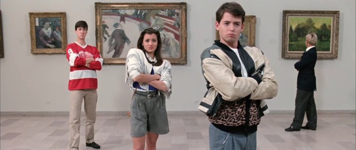 The main cast of "Ferris Bueller's Day Off."