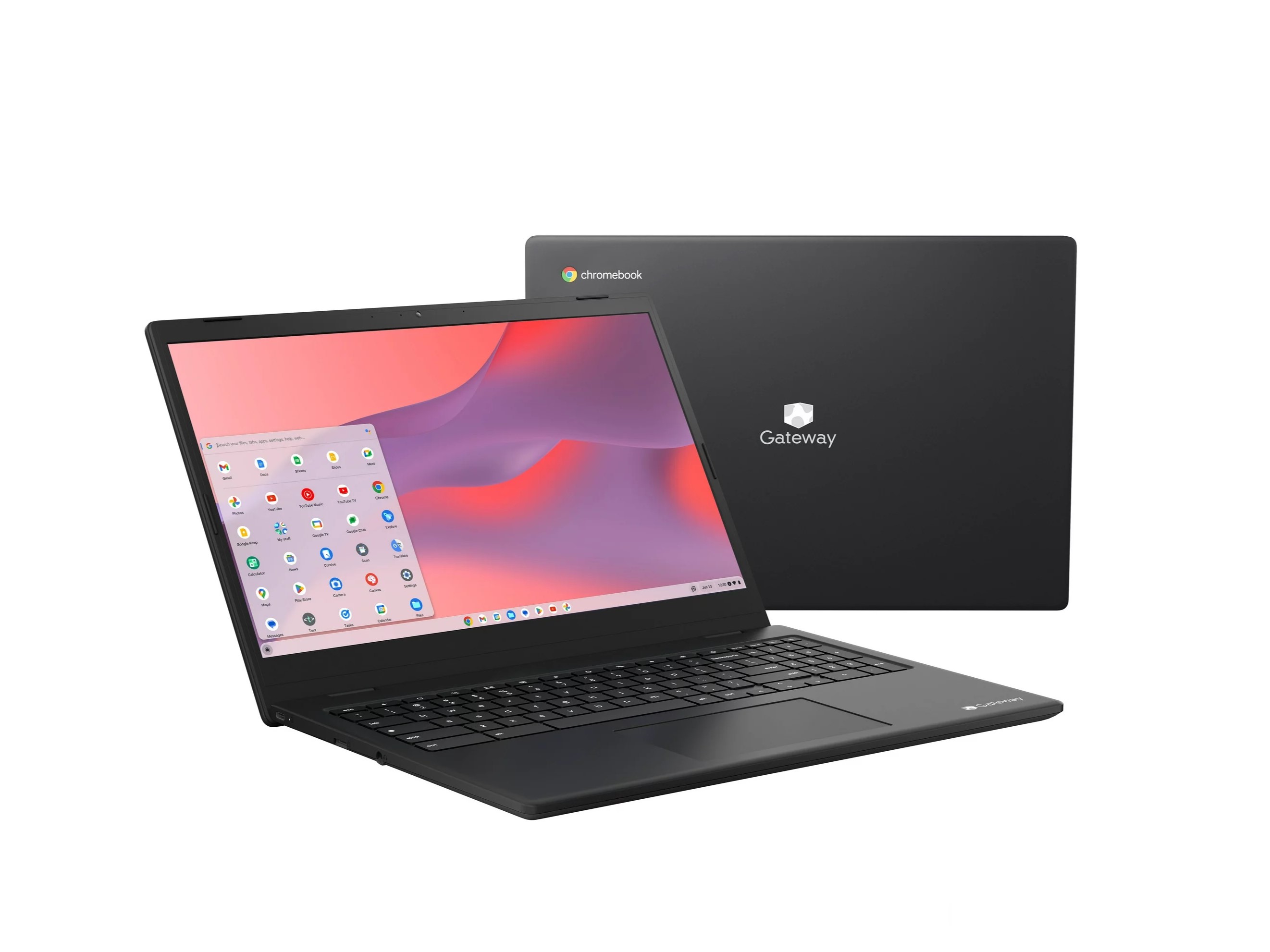 Gateway 15-inch chromebook in black product image.