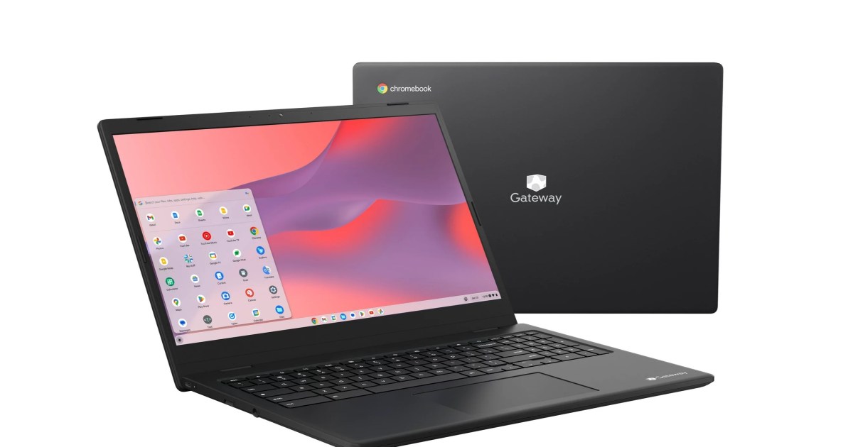 Gateway 15 inch chromebook in black