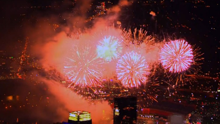 A fireworks display from CMT's Let Freedom Sing promo.