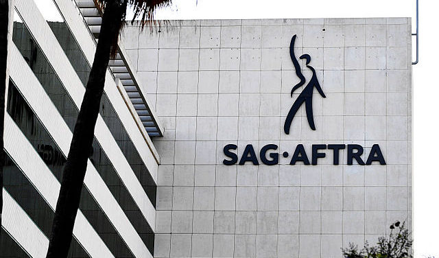 The exterior of the SAG-AFTRA building.