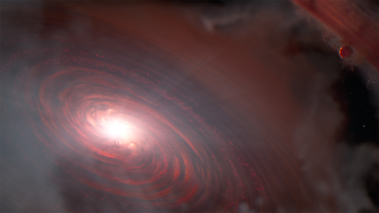 Webb spots water vapor in a planet-forming disk - Vimarsana News