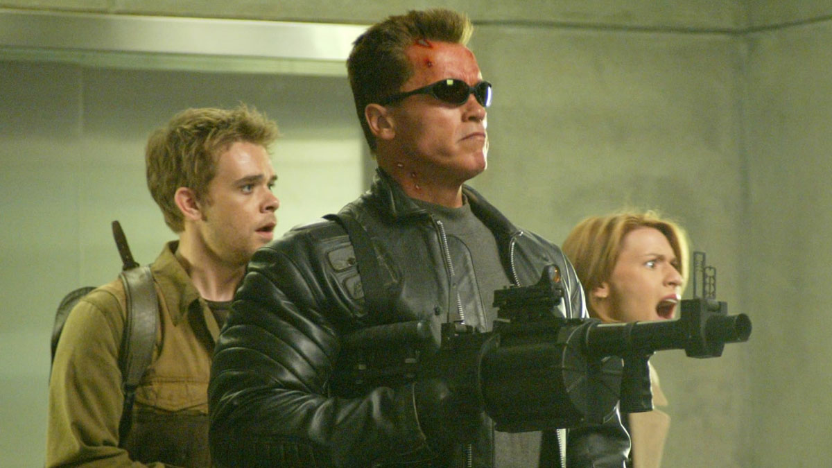 The cast of Terminator 3.