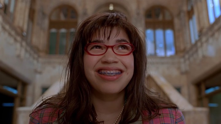 Betty Suarez in "Ugly Betty."