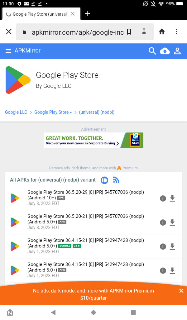 Cómo instalar Google Play Store en Amazon Fire Tablet Fire13