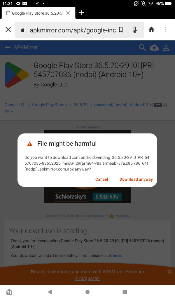 Cómo instalar Google Play Store en Amazon Fire Tablet Fire14