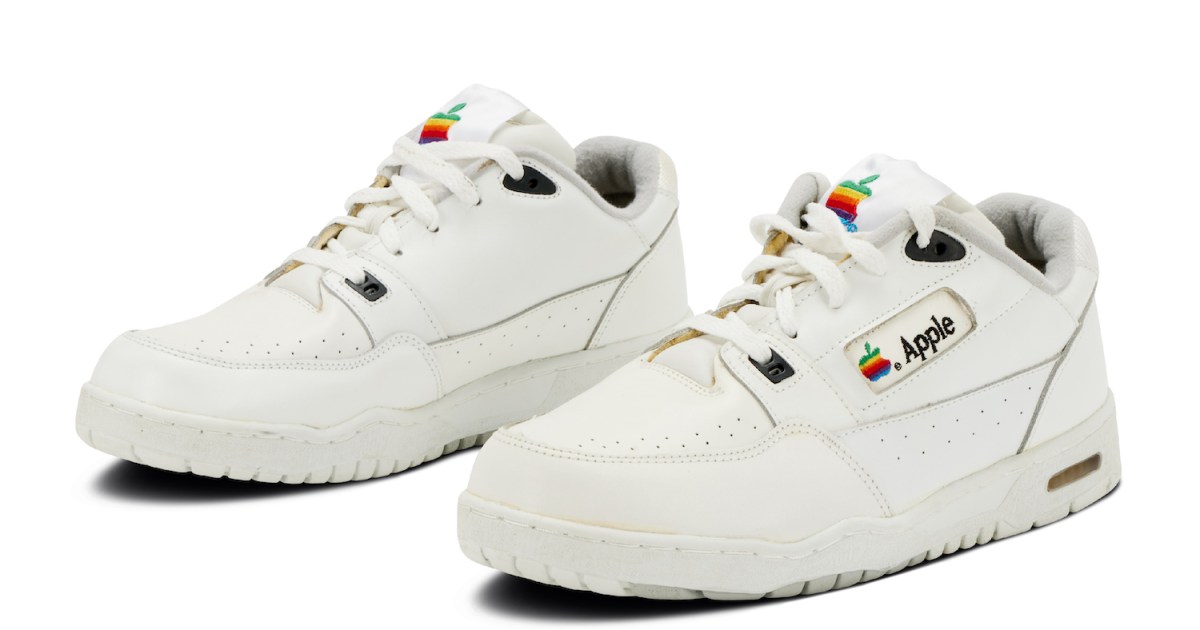 Rare and Expensive Apple Sneakers: A 1990s Throwback