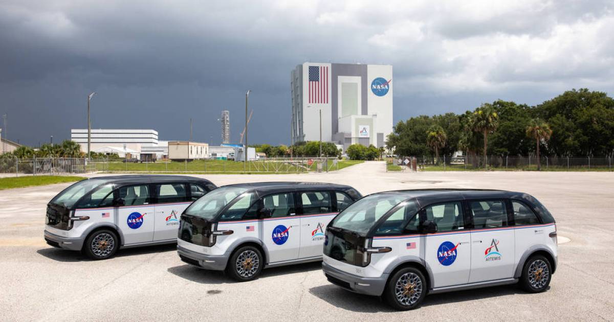 New NASA EVs will drive crew half strategy to the moon (kind of)