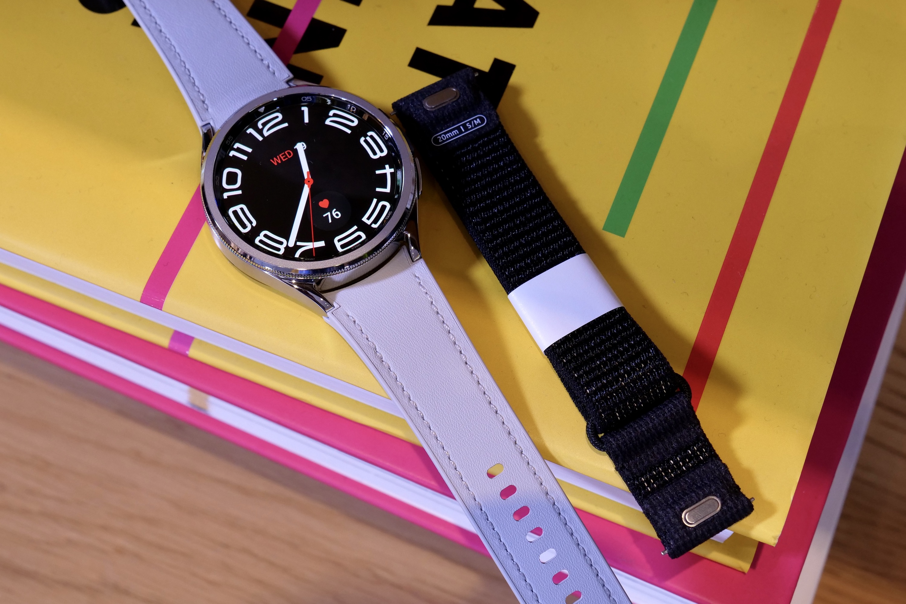 Samsung Galaxy Watch 6 Classic, and the new fabric strap.