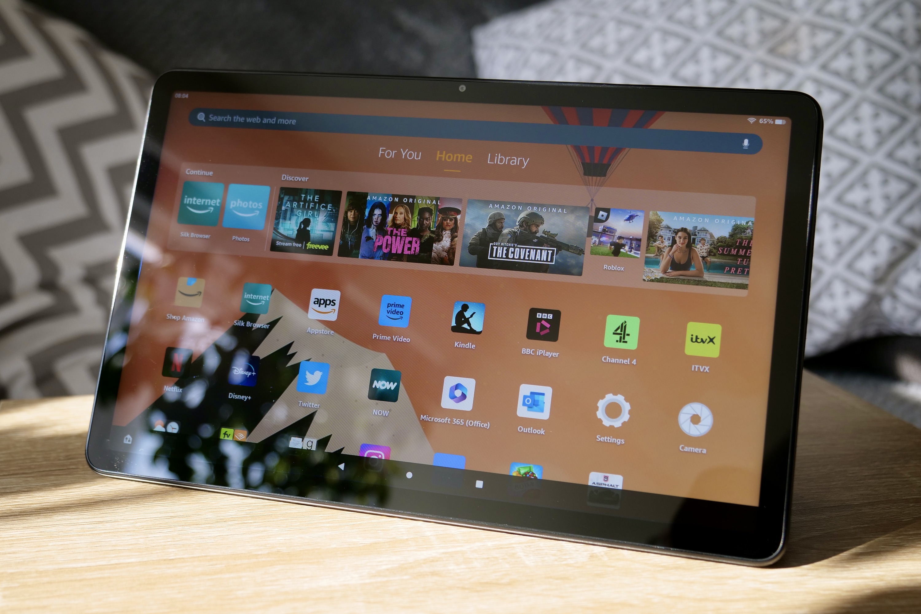 launches Alexa on new and old Fire tablets