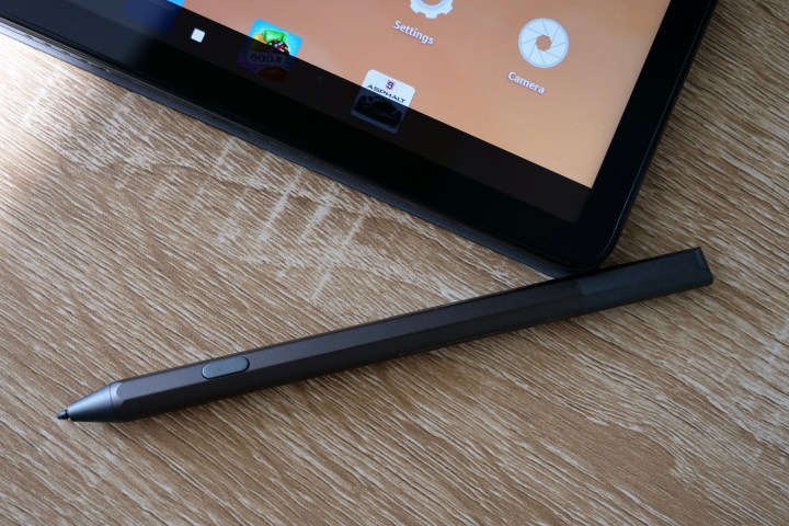 The Amazon Kindle Fire Max 11's stylus.